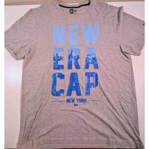 New Era ‘New Era Cap New York’ Spellout Tee Men's Size XXL T-Shirt EUC
